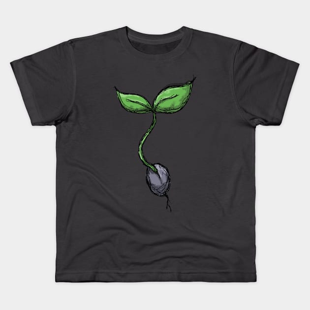 Little Sprout Kids T-Shirt by MandrakeCC